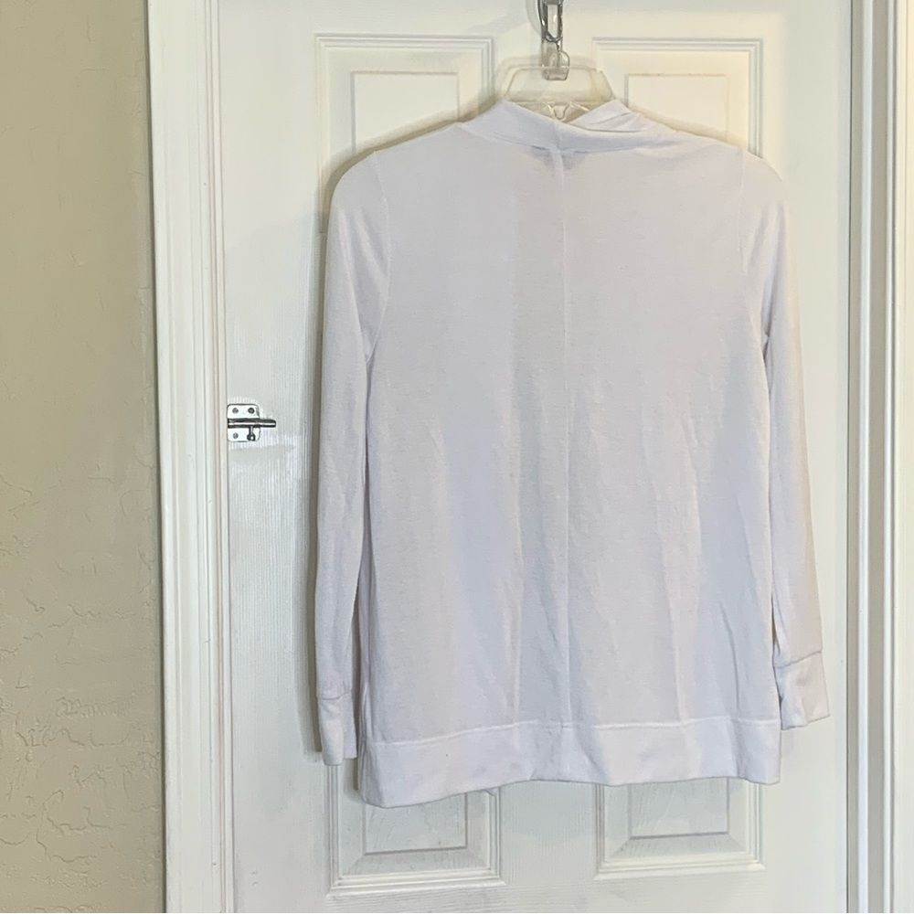 Eden Ruth Open Front Cardigan White Size Small - Picture 4 of 9